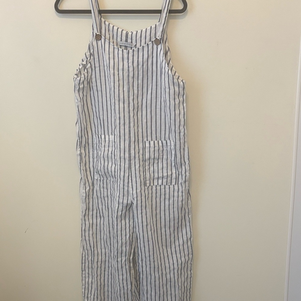 Tempo Paris Linen Striped Top